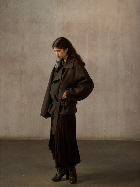 Quarry Double-Faced Wool Coat